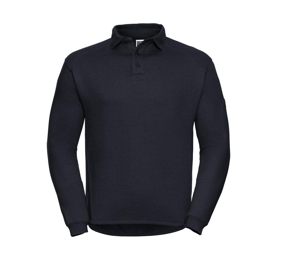 RUSSELL HEAVY DUTY WORKWEAR COLLAR SWEATSHIRT