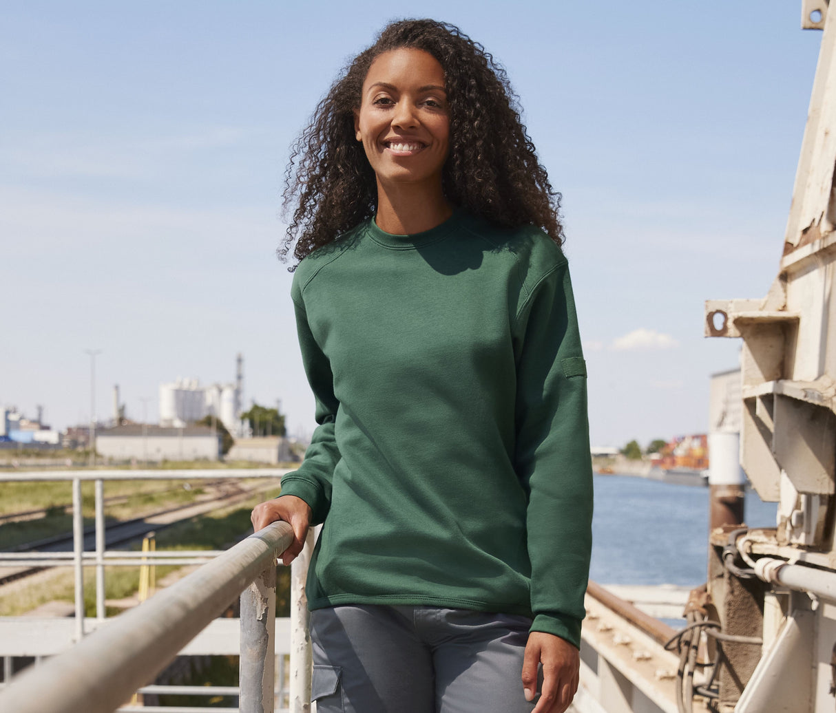 RUSSELL HEAVY DUTY WORKWEAR SWEATSHIRT