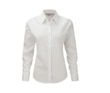 LADIES' LONG SLEEVE TAILORED OXFORD SHIRT