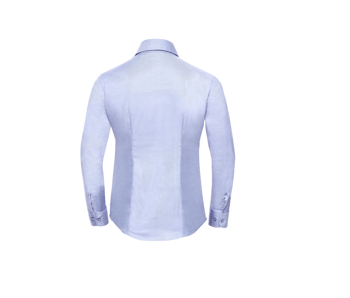 RUSSELL COLLECTION LADIES' LONG SLEEVE TAILORED OXFORD SHIRT