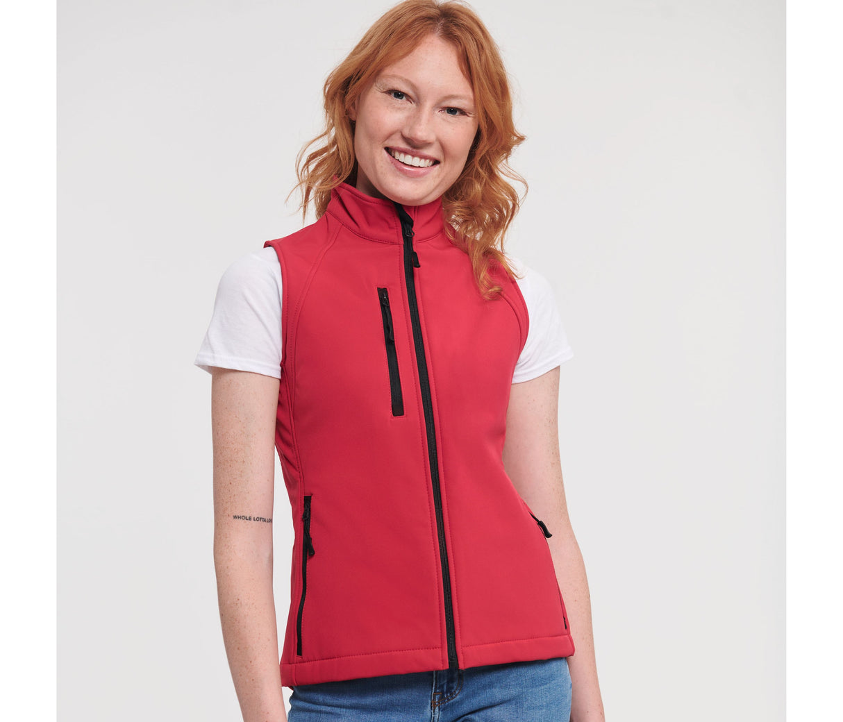 RUSSELL LADIES' SOFTSHELL GILET