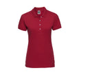 RUSSELL LADIES' STRETCH POLO