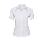 LADIES' SHORT SLEEVE TAILORED ULTIMATE NON-IRON SHIRT