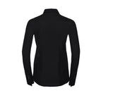 RUSSELL COLLECTION LADIES' LONG SLEEVE FITTED ULTIMATE STRETCH SHIRT