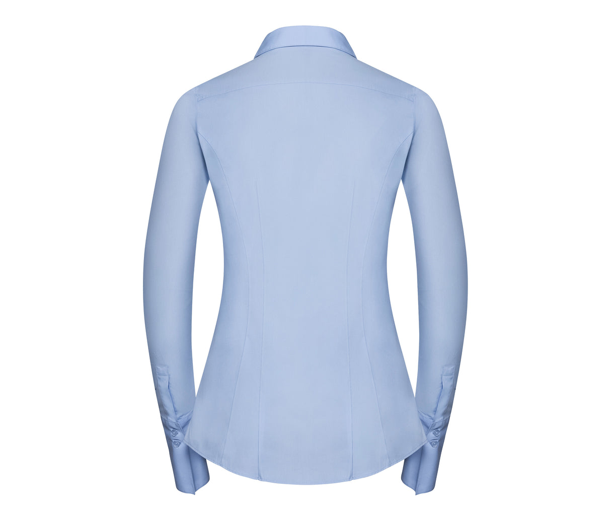 RUSSELL COLLECTION LADIES' LONG SLEEVE FITTED ULTIMATE STRETCH SHIRT