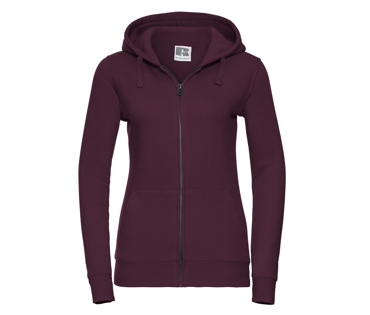 RUSSELL LADIES' AUTHENTIC ZIPPED HOOD JACKET