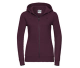 RUSSELL LADIES' AUTHENTIC ZIPPED HOOD JACKET