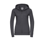 RUSSELL LADIES' AUTHENTIC ZIPPED HOOD JACKET