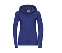 RUSSELL LADIES' AUTHENTIC ZIPPED HOOD JACKET