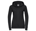 RUSSELL LADIES' AUTHENTIC ZIPPED HOOD JACKET