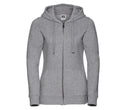 RUSSELL LADIES' AUTHENTIC ZIPPED HOOD JACKET