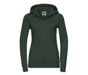 RUSSELL LADIES' AUTHENTIC ZIPPED HOOD JACKET