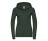 RUSSELL LADIES' AUTHENTIC ZIPPED HOOD JACKET