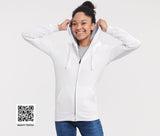 RUSSELL LADIES' AUTHENTIC ZIPPED HOOD JACKET