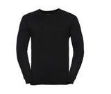 MEN'S V-NECK KNITTED PULLOVER