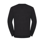 RUSSELL MEN'S V-NECK KNITTED PULLOVER