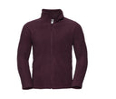 RUSSELL MEN'S FULL ZIP OUTDOOR FLEECE