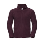 RUSSELL MEN'S FULL ZIP OUTDOOR FLEECE
