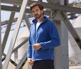 RUSSELL MEN'S FULL ZIP OUTDOOR FLEECE