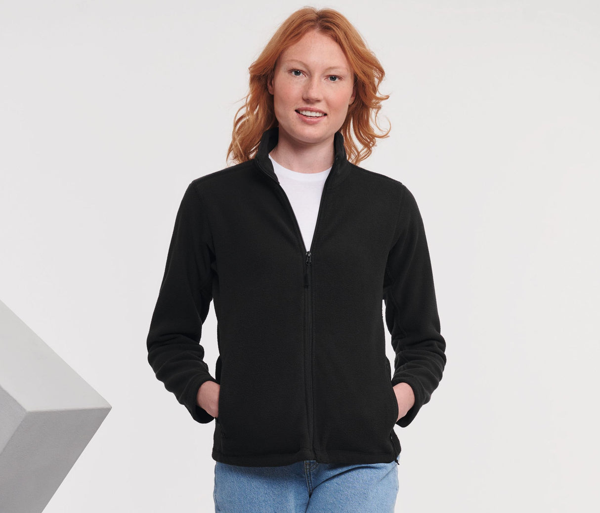 RUSSELL LADIES' FULL ZIP OUTDOOR FLEECE