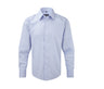 RUSSELL COLLECTION MEN'S LONG SLEEVE TAILORED OXFORD SHIRT