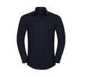 RUSSELL COLLECTION MEN'S LONG SLEEVE TAILORED OXFORD SHIRT