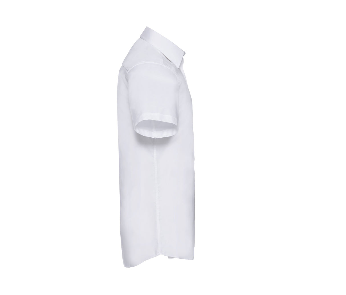 RUSSELL COLLECTION MEN'S SHORT SLEEVE TAILORED OXFORD SHIRT