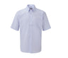 RUSSELL COLLECTION MEN'S SHORT SLEEVE CLASSIC OXFORD SHIRT