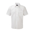 MEN'S SHORT SLEEVE CLASSIC POLYCOTTON POPLIN SHIRT