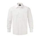 MEN'S LONG SLEEVE CLASSIC PURE COTTON POPLIN SHIRT