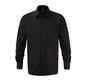 RUSSELL COLLECTION MEN'S LONG SLEEVE CLASSIC PURE COTTON POPLIN SHIRT