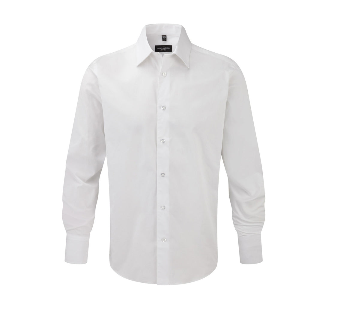 MEN'S LONG SLEEVE FITTED STRETCH SHIRT