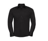 RUSSELL COLLECTION MEN'S LONG SLEEVE FITTED STRETCH SHIRT