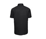 RUSSELL COLLECTION MEN'S SHORT SLEEVE CLASSIC ULTIMATE NON-IRON SHIRT