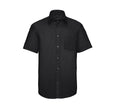 RUSSELL COLLECTION MEN'S SHORT SLEEVE CLASSIC ULTIMATE NON-IRON SHIRT