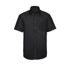 RUSSELL COLLECTION MEN'S SHORT SLEEVE CLASSIC ULTIMATE NON-IRON SHIRT