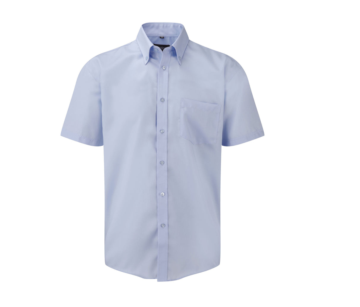 RUSSELL COLLECTION MEN'S SHORT SLEEVE CLASSIC ULTIMATE NON-IRON SHIRT