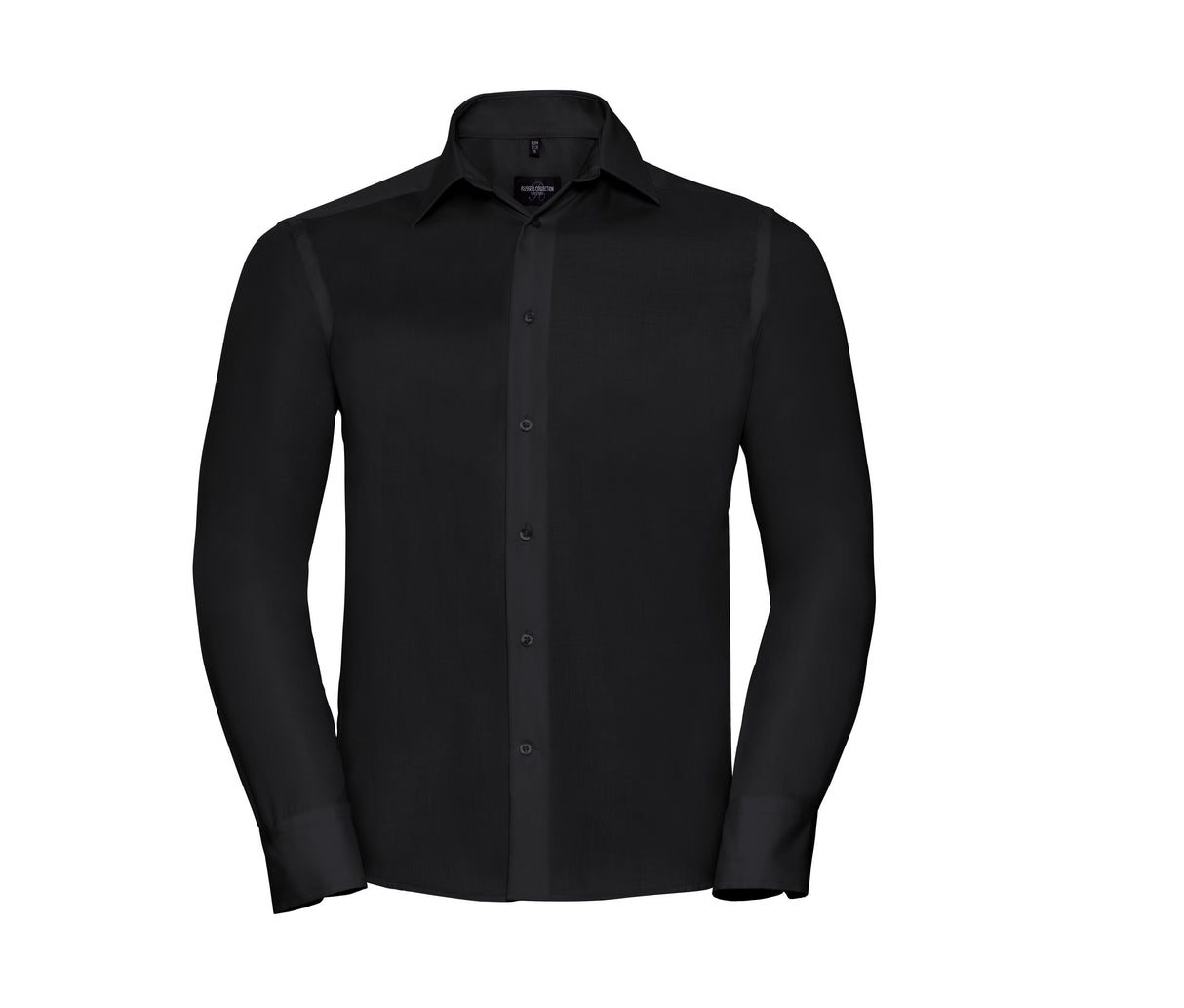 RUSSELL COLLECTION MEN'S LONG SLEEVE TAILORED ULTIMATE NON-IRON SHIRT