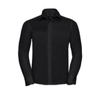 RUSSELL COLLECTION MEN'S LONG SLEEVE TAILORED ULTIMATE NON-IRON SHIRT
