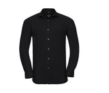 RUSSELL COLLECTION MEN'S LONG SLEEVE FITTED ULTIMATE STRETCH SHIRT
