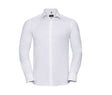 MEN'S LONG SLEEVE TAILORED HERRINGBONE SHIRT