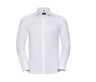 MEN'S LONG SLEEVE TAILORED HERRINGBONE SHIRT