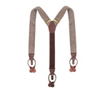 KARLOWSKY SUSPENDERS URBAN-HERRINGBONE