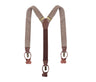 KARLOWSKY SUSPENDERS URBAN-HERRINGBONE