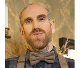 KARLOWSKY BOW TIE URBAN-HERRINGBONE