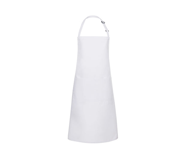Bib Apron Basic with Buckle and Pocket