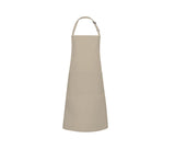KARLOWSKY Bib Apron Basic with Buckle and Pocket