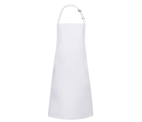 WATER-REPELLENT BIB APRON BASIC WITH BUCKLE