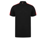 FINDEN HALES ADULTS CONTRAST PANEL POLO