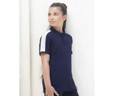 FINDEN HALES KID'S CONTRAST PANEL POLO